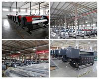 3,2 m 2/4/8 I3200 192sqm/h para Digital Commercial Flex Banner Cloth Vinilo Adhesivo Eco Solvente Impresora de inyección de tinta