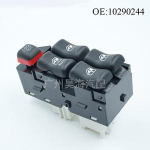 Interruptor de Elevalunas Eléctrico para Pontiac GranRice 97-03, Material ABS, Interruptor Regulador de Ventana Automotriz, Modelo 10290244 Aplicable - Product Image 2