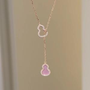 Collar con Colgante Cuadrado de Plata de Ley S925 Wenchi para Mujer, Estilo Fresco, Temperamento Sencillo, Extremadamente Delgado, Elegante Accesorio para Clavícula - Product Image 3