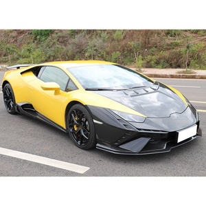 2014-2023 LP580/610 Car Upgrade Dry Carbon Fiber <b>Hood</b> Rear Spoiler Exhaust Front Rear Bumper New BodyKit for Lamborghini Huracan - Product Image 4