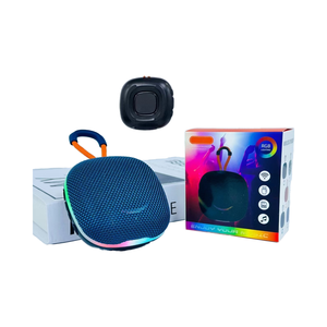 Prix bon marché Mini haut-parleurs portables sans fil LED lumière colorée avec lanière - Product Image 2