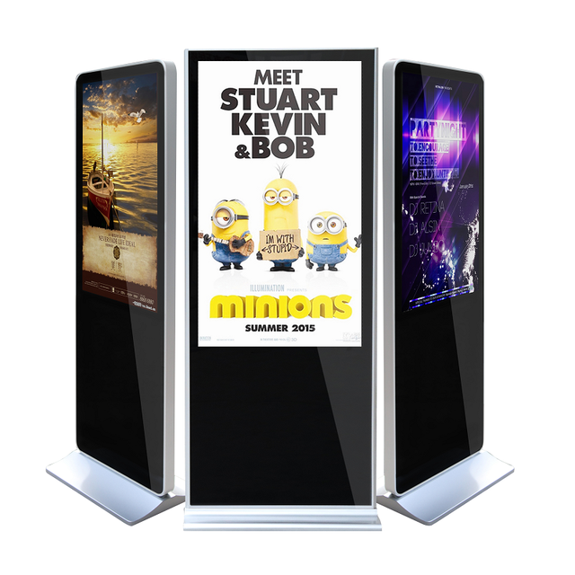 32 43 50 55 65 Inch LCD Digital Signage and Displays HD Poster Kiosk 4k Indoor Advertising Player Digital Signage