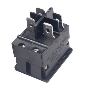 Dpdt 5a 10a 15a 20a 25a 25a אור אדום איפוס מעגל מפסק - Product Image 4