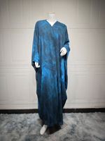 Abaya en Chiffon pour Femmes Musulmanes, Dernier Design Imprimé, Abaya Ouverte de Dubaï, Kaftan Turc Personnalisé, Vente en Gros