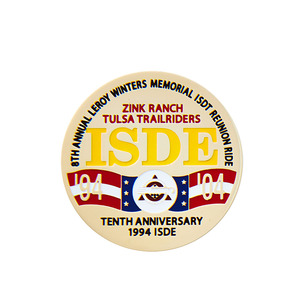 Custom Gold-Plated Metal Relief Antique-Style Commemorative <b>Pin</b> Double-Sided Stamping Gravure Printed 2D <b>Badge</b> - Product Image 4