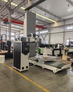 Mesin Router CNC ATC 3/4/5 Axis untuk Ukiran Kayu, Styrofoam, dan Patung <span class=keywords><strong>3D</strong></span>, Pasokan Langsung Pabrik Jinan, Mach3 Single Vacuum - Product Image 5