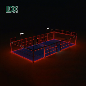 LDK equipamiento deportivo Fácil compra Panoramic <span class=keywords><strong>Padel</strong></span> Court pista de tenis en china padbol court - Product Image 4