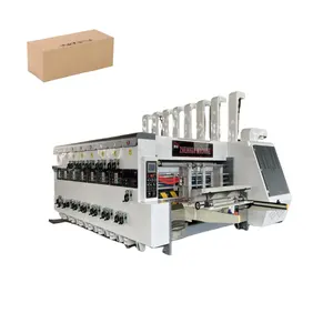 골판지 인쇄 로타리 다이 커팅 판지 상자의 YSF-D 가격 제조 기계 만들기