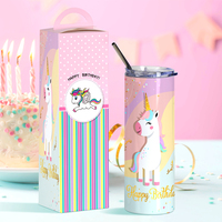Boîtes d'emballage personnalisées pour gobelets, bouteilles d'eau et tasses à sublimation recyclées de 20 oz, pour l'expédition, l'affichage de cadeaux