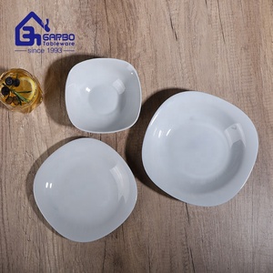 Vaisselle de qualité <span class=keywords><strong>italienne</strong></span>, Style classique, utilisation quotidienne, assiettes grises en verre opale, <span class=keywords><strong>assiette</strong></span> <span class=keywords><strong>à</strong></span> <span class=keywords><strong>Pizza</strong></span> pour le Dessert, 2 cm, 7.45 pouces, vente en gros - Product Image 2