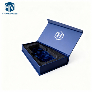 Boîte cadeau magnétique recyclable avec logo personnalisé, emballage en carton rigide pour huile cosmétique, accessoires de <span class=keywords><strong>téléphone</strong></span> portable, laminage mat - Product Image 3