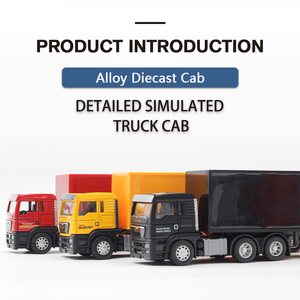 Modellino di <span class=keywords><strong>Camion</strong></span> Portacontainer in Metallo Pressofuso Scala 1:58 con Logo Personalizzato - Product Image 2