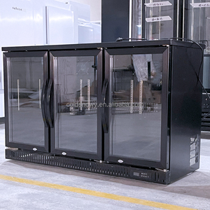 Refrigerador Vertical para Bebidas, Exhibidor de Bebidas, Refrigerador con Puerta de Vidrio para Bar RB-150H, Refrigerador Exhibidor con Puerta de Vidrio - Product Image 3