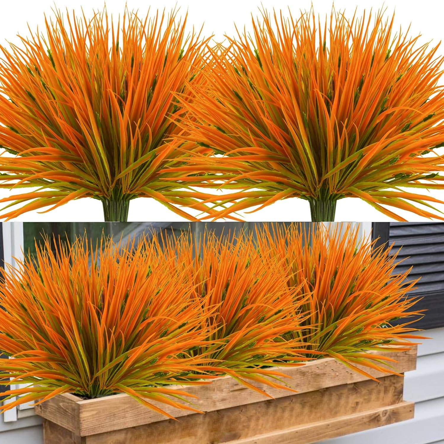 Piante artificiali per esterni, 20 fiori finti resistenti ai raggi UV