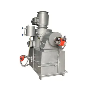 No smoke paper waste garbage shredder incinerator for sale