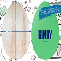 Offre Spéciale skimboard en bois stratifié ningbo Mini Surfboard pas cher