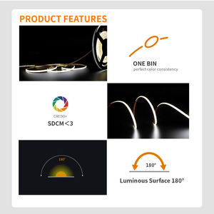 ไฟ LED แถบบางเฉียบ4มม. 12V สำหรับ<span class=keywords><strong>รถ</strong></span>ยนต์ใต้ตู้เฟอร์นิเจอร์ห้องนอนเพดานโรงรถบันได - Product Image 6