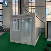 Maison conteneur solaire RELYANCE 40 pieds, structure en acier léger, conteneur métallique multi-usages pour villa et entrepôt 20 pieds/40 pieds