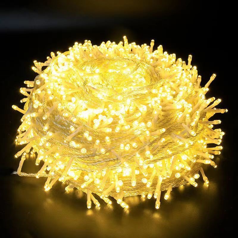 Jia Cai LED Star String Lights - Outdoor Indoor Christmas Decoration Lights - 3M Battery Powered Fai