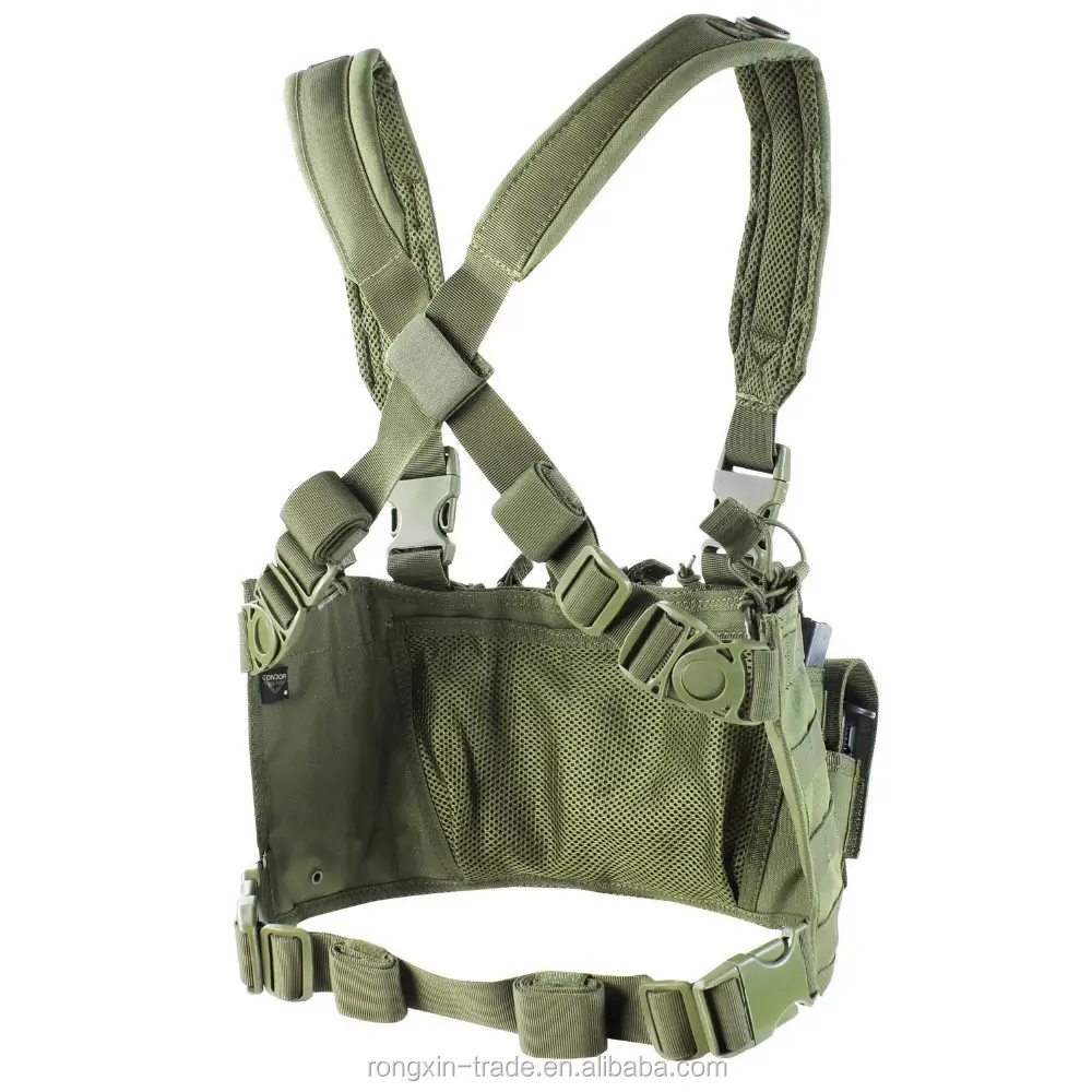 Wholesale Fashion Customizable Chest Rig Multifunctional tactical Equipment Camouflage Tactical Vest Gilet