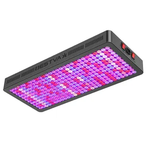 BESTVA refletor hidropônico 1000W 2000W 3000W 4000W chips de espectro completo interior crescendo levou tenda cob LED crescer luz