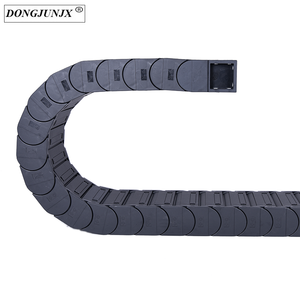 DONGJUNJX 65*150 Cadena de arrastre de Cable portador de cable de nailon reforzado CNC de tipo cerrado y abierto - Product Image 2