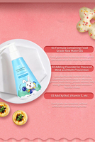 Pasta gigi rasa Blueberry kustom pemasok jumlah besar OEM kapasitas rasa Anti rongga pasta gigi anak-anak segar