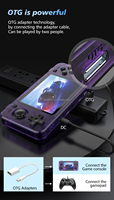 Console de jeu vidéo portable rétro 128 Go R36H populaire 2025, système Linux, écran IPS de 3,5 pouces, lecteur de jeu portable