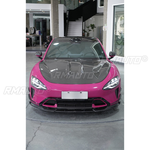 Coques de rétroviseurs latéraux en fibre de carbone véritable pour Xiaomi Su7, kit carrosserie, accessoires auto - Product Image 5