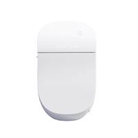 WC intelligent monobloc en céramique électrique à commande à distance, à poser au sol, nouveau design