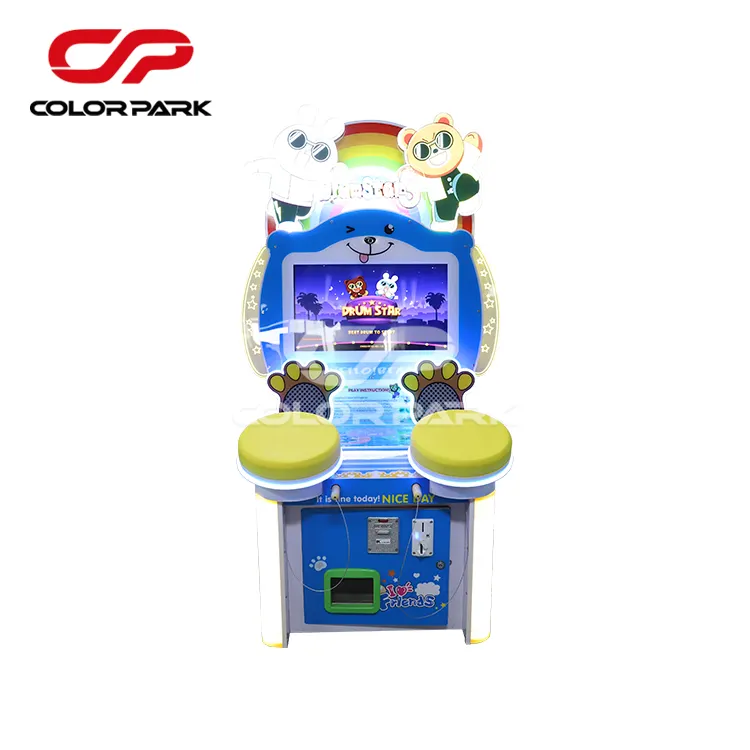 Nieuwste Serie Machine Drum En Dance Game Arcade Game Muntautomaat Kiddie Ritten Vingertop Speelgoed Spelletjes Voor Volwassenen En Kinderen