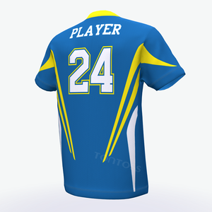 เสื้อเจอร์ซีย์เบสบอลของผู้ชายผ้าโพลีเอสเตอร์แบบ100% ปักโลโก้แบบซับลิเมชันลายลายขนาดใหญ่พิเศษ - Product Image 5