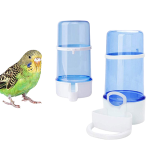 Comedero Automático para Palomas, <span class=keywords><strong>Bebedero</strong></span> para Pájaros, Accesorios para Jaulas, Dispensador de Comida Colgante para <span class=keywords><strong>Periquitos</strong></span>, Botellas de Agua para Beber - Product Image 1