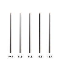 Tongkat Biliar Profesional 29 inci Ringan 1/2 Sambungan Baja Tahan Karat 11.5/12.5*21.4mm untuk Snooker dan Biliar