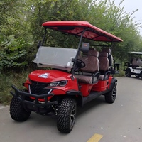 Vente en gros de voiturettes de golf chinoises pour adultes buggy de plage tout-terrain 2-8 places voiturette de golf voiture électrique avec sièges rabattables