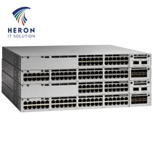Cisco 9300 용 C9300-24UX-A C9300X-24Y C9300x-24Y-A 24 포트 25G/10G/1G SFP28 (모듈식 업링크 포함) 네트워킹
