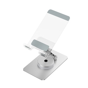 Oem Hợp kim nhôm Acrylic điện thoại di động chủ 360 xoay cơ sở góc điện thoại đứng có thể điều chỉnh có thể gập lại điện thoại máy tính để bàn đứng - Product Image 3