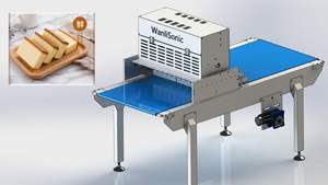 Wanlisonic Ultrasonic Bread Slicer Efficient Food Cutter Machine for <strong>Baking</strong> <strong>Equipment</strong> - Product Image 3