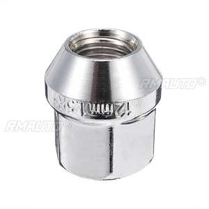 4 pièces d'écrous en alliage M12x1.5 de 19 mm pour roues ouvertes Ford FIESTA FOCUS KA MONDEO C-MAX 2003 2004 2005 - Product Image 1