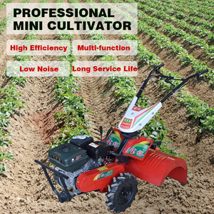 Trang trại đa chức năng 7HP/9HP xăng điện Micro ROTARY đất tiller weeder tu mương và trồng máy - Product Image 1