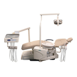 Electric <strong>Dental</strong> Equipment <strong>Chair</strong> in Coffee Color Metal and Plastic Material Power Source Electricity - Product Image 3