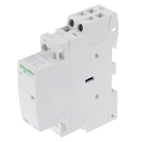 Contattore di controllo motore A9C22115, 1,3 W, bobina 24 V CA, contatti 16 A, 250 V CA, 2 poli, 1 NO/1 NC, serie Acti9 iCT