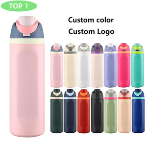 Borraccia Sportiva in Acciaio Inox con Logo Personalizzato, 24oz 32oz 40oz, Termos a Doppia <span class=keywords><strong>Parete</strong></span> Isolato con Rivestimento in Polvere Gratuito per Bambini - Product Image 1