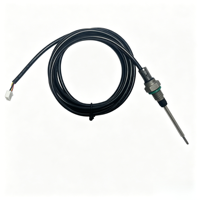 Sonde de niveau d'eau en acier inoxydable 316, filetage G1/2, 5V NPN PNP pour humidificateur, purificateur, distributeur, robots de nettoyage médical