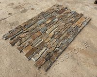 Panneaux de parement mural en ardoise naturelle à surface fendue, résistants aux acides, pour cheminées et applications extérieures, design moderne