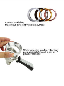 Nouvel arrivage Entonnoir de dosage de café, tasse expresso, 51/54/58mm, anneau doseur café, 1 pièce - Product Image 4