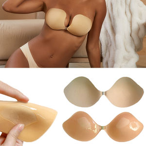 Fabricant de Cache-Tétons Vente Chaude Soutien-Gorge Adhésif Invisible pour Robes Décolletées Sous-Vêtements Femme Effet Pigeonnant - Product Image 1
