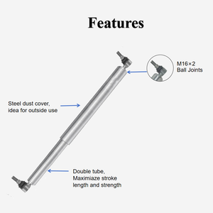 ソーラーダンパーGFZM58030QQ（単軸ソーラートラッカー用）Zn-Al-Mgコーティング鋼材、ISO9001およびCE認証取得、優れた耐腐食性 - Product Image 1