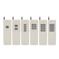 Télécommande RF 315 MHz/433,92 MHz, télécommande longue portée à 12 canaux