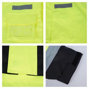 LX High Quality Wholesale Reflective Safety Jacket Hi-vis Safety Jackets For Men